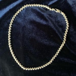 Unique sterling silver necklace